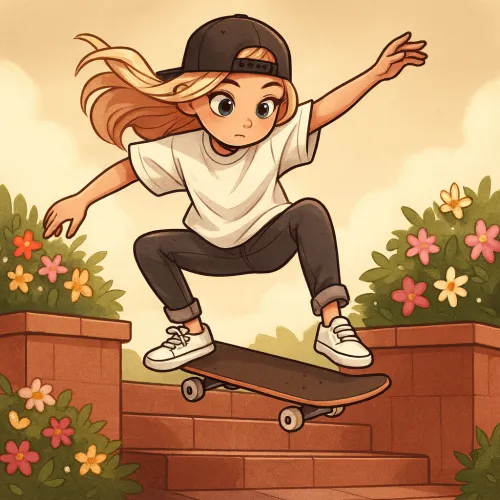 Skateboarding time