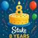 Stake 8 years