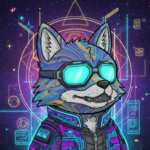 Cosmic Vibe Fox