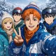 Hiking in the mountains during the holidays