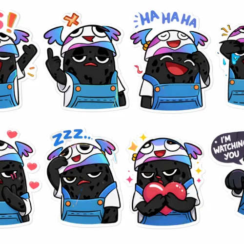 Somzy Sticker Set