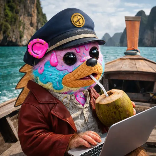 Quill on vacation