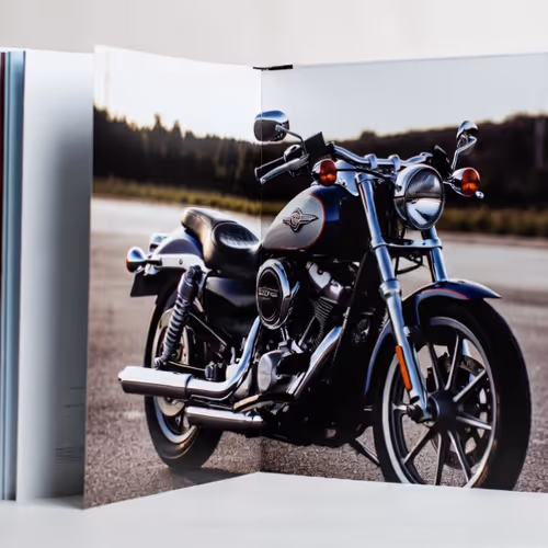 A book about a motorcycle