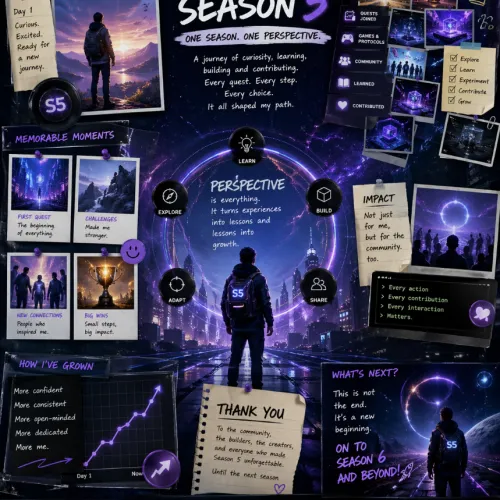 My Season 5: From Curiosity to Contribution