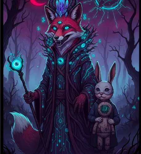 The Cyber-Mystic & the Haunted Familiar