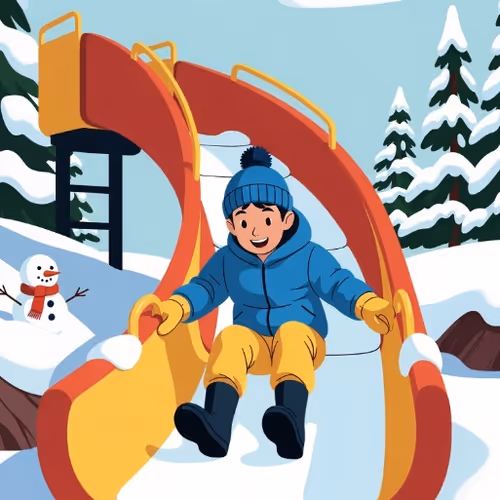 Somniac on a winter slide