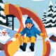 Somniac on a winter slide