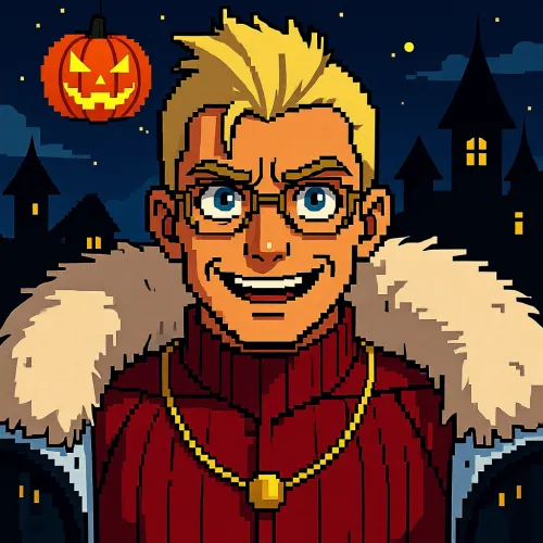 Halloween Velvet Gambler
