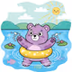 purple bear