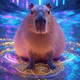 Neon Nexus Capybara