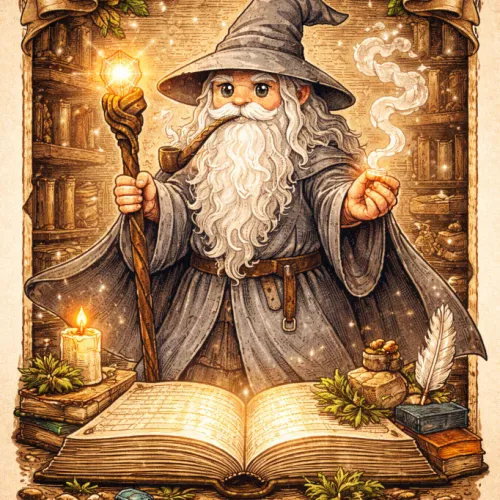 Gandalf From the Book