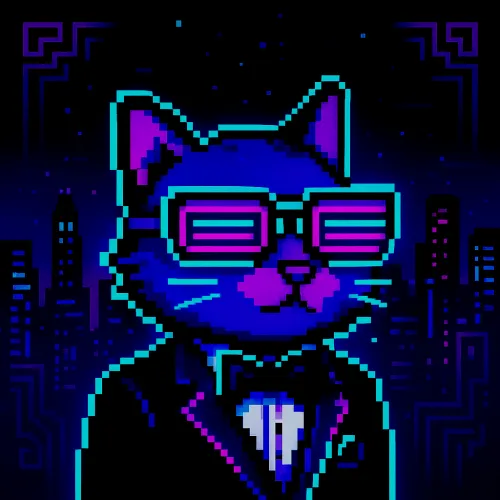 SomniaCAT — Neon Visionary
