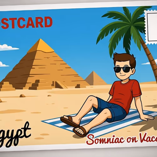 Somniac on vacation in Egypt