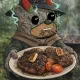 The forest wizard came out for a barbecue.
