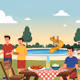 Fun barbecue