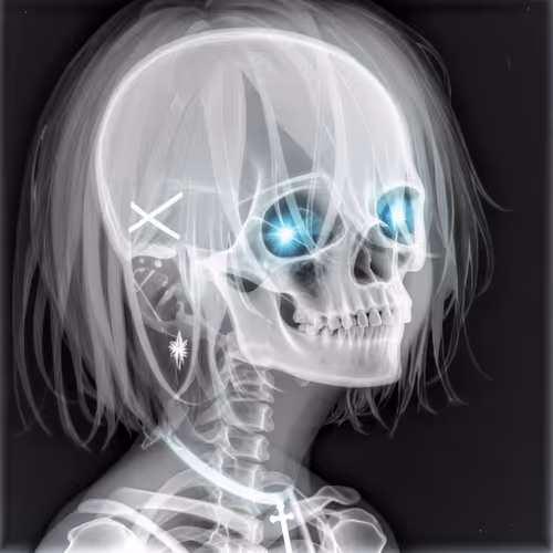 X-ray style artwork