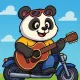 Rocker Panda on the Road to  Somnia