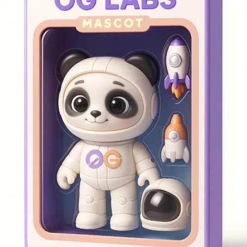 panda to the moon