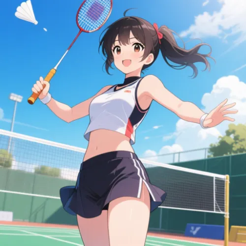 Badminton Girl