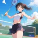 Badminton Girl