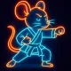 Neon Mouse