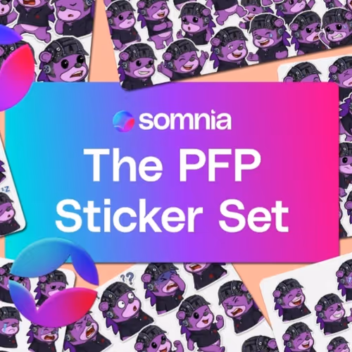 sticker somnia
