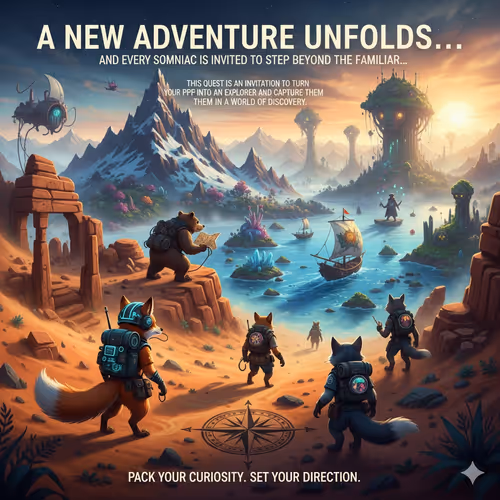 A new adventure unfolds