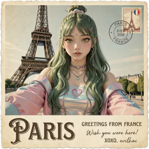 Greetings From Paris France