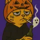 Sad Cat: Halloween Hangover