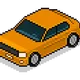 Orange car