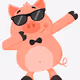 crazy pig