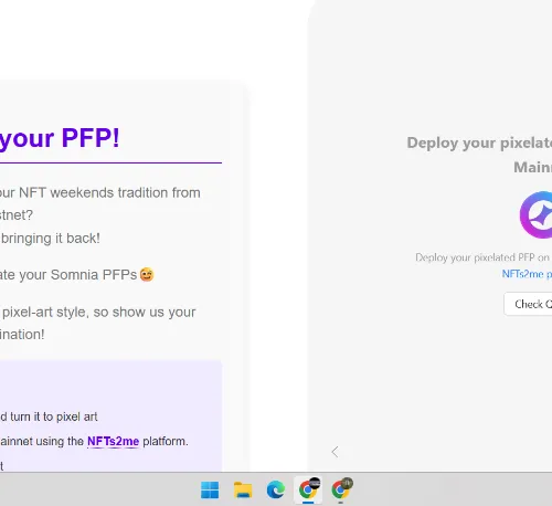 pixelated PFP SOMNIA