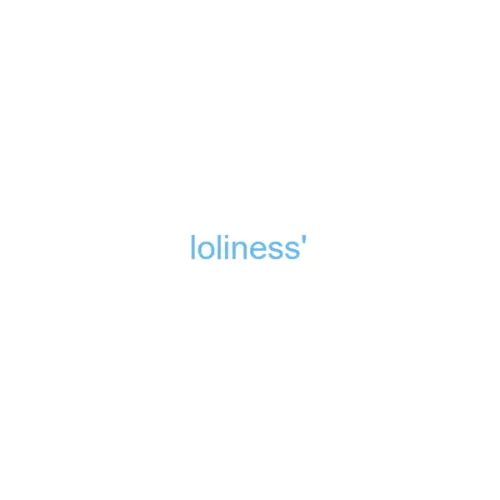 loneliness'