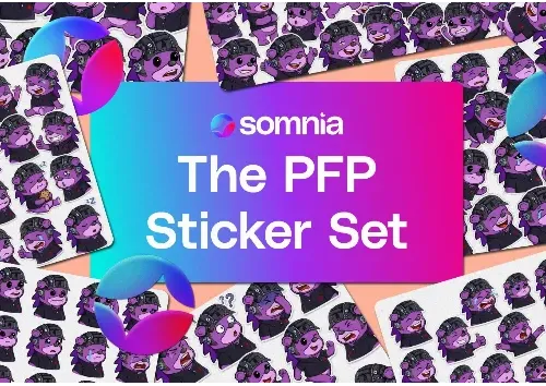 Somnia PFP sticker