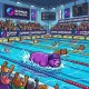 Swimming Bear