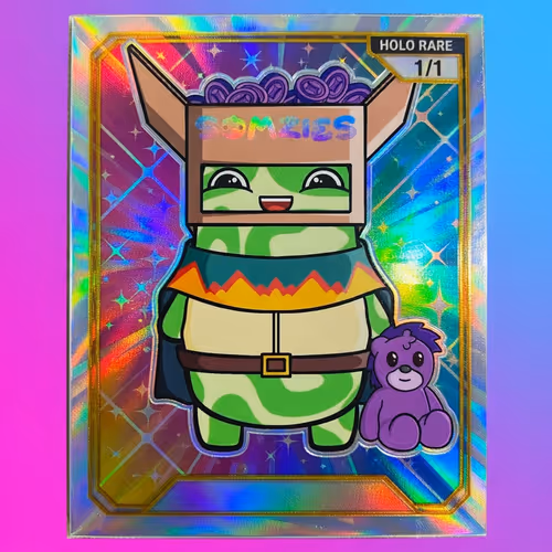 HoloZie #1 – The Shiny Box Guardian (Holographic Edition)