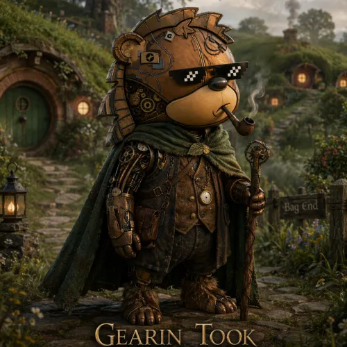 Gearin Took: The Clockwork Wanderer