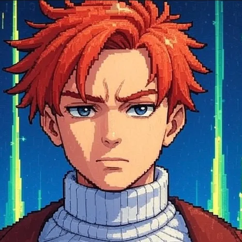 Pixelated Variance boy