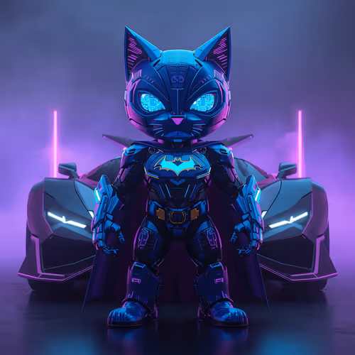 Meowrypto: The Dark Cyber Knight
