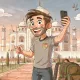 Me on The Taj Mahal
