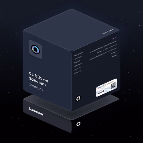 CUBEs on Soneium