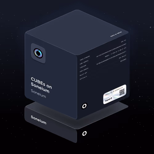 CUBEs on Soneium