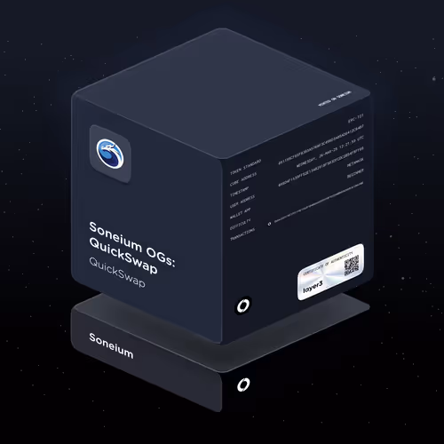 Soneium OGs: QuickSwap