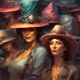 Mom with hats