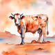cow on mars
