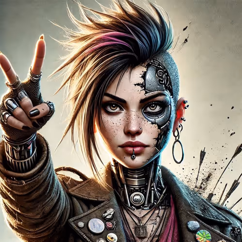 Cyber Rebel Girl 116
