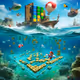 MARIO IN THE OCEAN