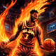 HE'S ON FIRE