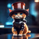 soneium cat with hat