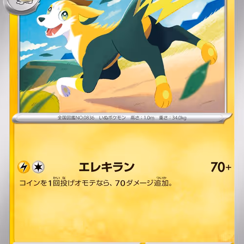 [C] Boltund #31 Pokemon Japanese Inferno X